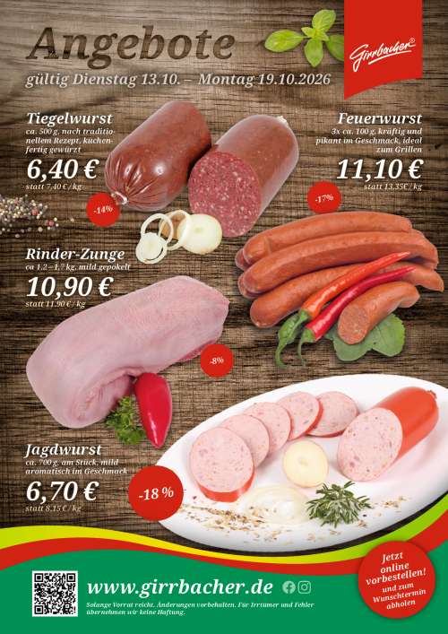 Angebote der Woche